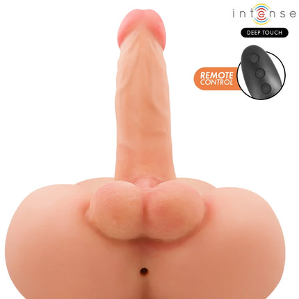 INTENSE DEEP TOUCH - DAMIEN-TORSO MIT ANUS UND REALISTISCHEM DILDO MIT DRUCK- UND VIBRATIONSFUNKTION FERNBEDIENUNG 3,5