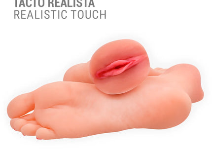 INTENSE DEEP TOUCH - GABBIE ZWEITEILIGER FUSSFÖRMIGER MASTAUBADOR