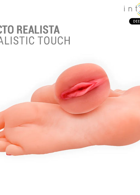 INTENSE DEEP TOUCH - GABBIE ZWEITEILIGER FUSSFÖRMIGER MASTAUBADOR