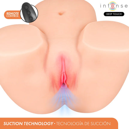 INTENSE DEEP TOUCH – GINGER ANAL- UND VAGINALMASTURBATOR MIT SAUG- WÄRME- VIBRATIONS- UND STIMMEFFEKTEN