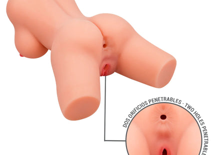 INTENSE DEEP TOUCH - JESSE TORSO DOPPELTER VAGINA- & ANUSAMMENBAUER