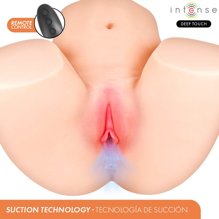 INTENSE DEEP TOUCH - JULIA ANAL- UND VAGINALMASTURBATOR MIT SAUG- WÄRME- VIBRATIONS- UND SPRACHEFFEKTEN