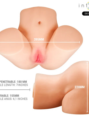 INTENSE DEEP TOUCH - JULIA ANAL- UND VAGINALMASTURBATOR MIT SAUG- WÄRME- VIBRATIONS- UND SPRACHEFFEKTEN