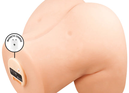INTENSE DEEP TOUCH - JULIA ANAL- UND VAGINALMASTURBATOR MIT SAUG- WÄRME- VIBRATIONS- UND SPRACHEFFEKTEN