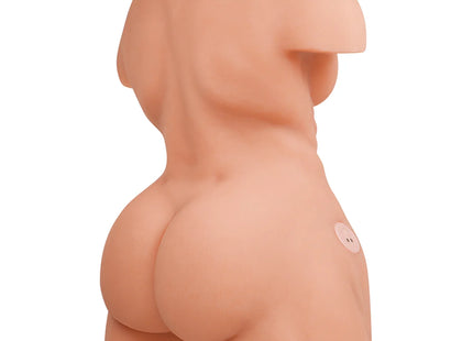 INTENSE DEEP TOUCH - MARTY-TORSO MIT ANUS UND REALISTISCHEM DILDO MIT DRUCK- UND VIBRATIONSMÖGLICHKEITEN FERNBEDIENUNG