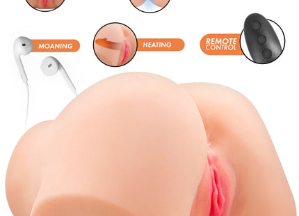 INTENSE DEEP TOUCH – NICOLE ANAL- UND VAGINALMASTURBATOR MIT SAUG- WÄRME- VIBRATIONS- UND STIMMEFFEKTEN