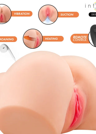 INTENSE DEEP TOUCH – NICOLE ANAL- UND VAGINALMASTURBATOR MIT SAUG- WÄRME- VIBRATIONS- UND STIMMEFFEKTEN