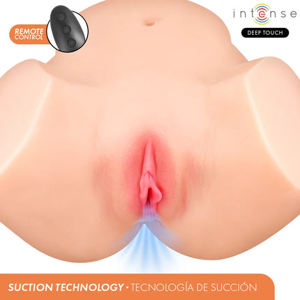 INTENSE DEEP TOUCH – NICOLE ANAL- UND VAGINALMASTURBATOR MIT SAUG- WÄRME- VIBRATIONS- UND STIMMEFFEKTEN