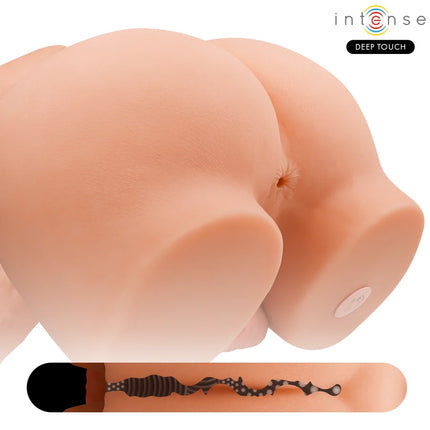 INTENSE DEEP TOUCH - RICHIE-TORSO MIT ANUS UND REALISTISCHEM DILDO MIT DRUCK- UND VIBRATIONSMÖGLICHKEITEN FERNBEDIENUNG