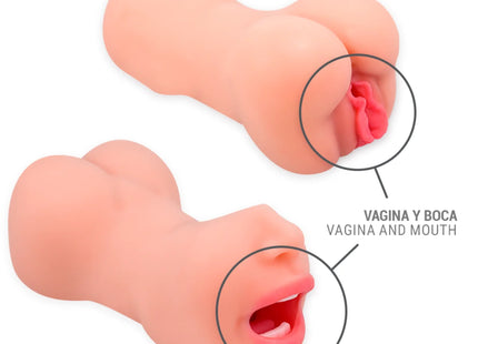 INTENSE DEEP TOUCH – RILEY DOPPELMUSTURBATOR FÜR MUND UND VAGINA