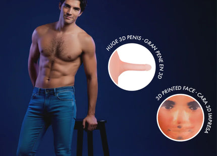 INTENSE DOLLS - AUFBLASBARE PUPPE ANTHONY MIT 3D-PENIS