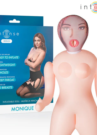 INTENSE DOLLS - MONIQUE AUFBLASBARE PUPPE MIT DREI ÖFFNUNGEN
