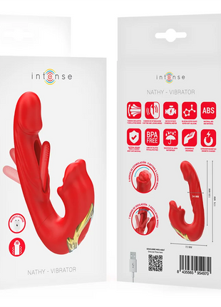 INTENSE - DOPPELTE EKSTASE NATHY - Zungen Vibratoren