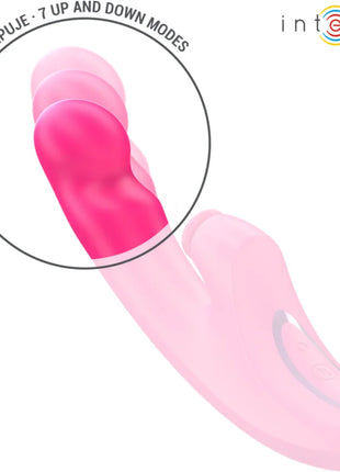 INTENSE - EMI VIBRATOR 13,5 CM MULTIFUNKTION 3 IN 1 10 VIBRATIONEN ROSA