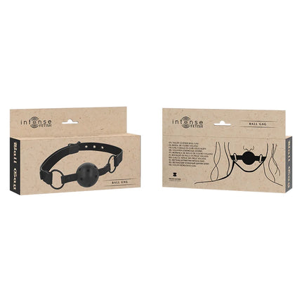 INTENSE - FETISH BALLKNEBEL AUS VEGANEM LEDER - Ballgag