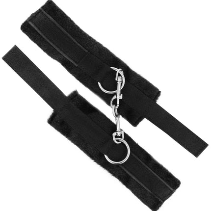 INTENSE - FETISH EROTIKSPIELSET 2 MIT HANDSCHELLEN BLINDMASKE UND KITZEL - Bondage-Sets