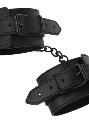 INTENSE - FETISH KNÖCHELSTZE AUS VEGANEM LEDER - Handschellen für Frauen