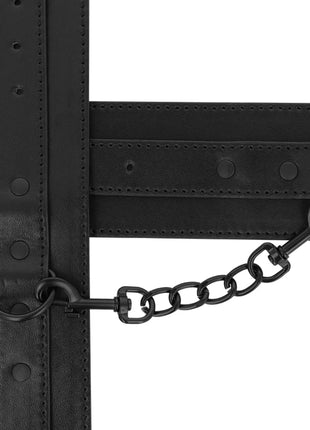 INTENSE - FETISH KNÖCHELSTZE AUS VEGANEM LEDER - Handschellen für Frauen