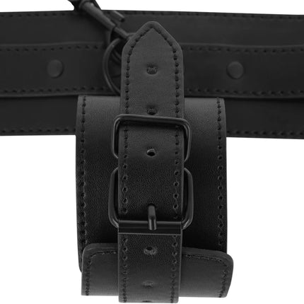 INTENSE - FETISH KNÖCHELSTZE AUS VEGANEM LEDER - Handschellen für Frauen