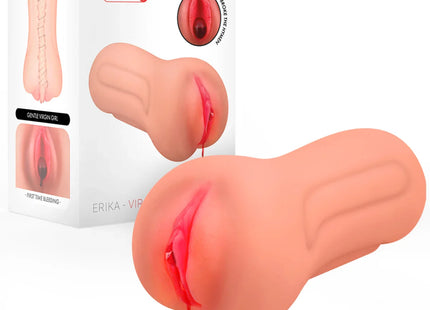 INTENSE FIRST TIME - ERIKA JUNGFRAU MASTURBATOR MIT BLUTUNG