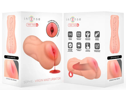 INTENSE FIRST TIME - SOPHIE JUNGFRAU MASTURBATOR MIT BLUTUNG