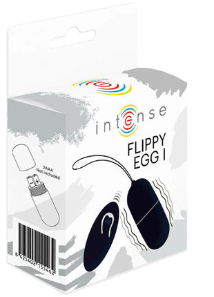 INTENSE - FLIPPY I VIBRIERENDES EI MIT FERNBEDIENUNG SCHWARZ - Vibrierendes Ei