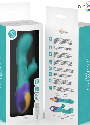 INTENSE - FRED RABBIT VIBRATOR BLAU