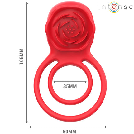 INTENSE – GAIL Rosen-Klitoris-Stimulator mit Fernbedienung 10 Modi Rot - Auflegevibratoren