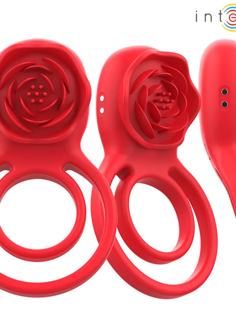 INTENSE – GAIL Rosen-Klitoris-Stimulator mit Fernbedienung 10 Modi Rot - Auflegevibratoren
