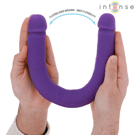 INTENSE - GUNTER DILDO DOPPELVIBRATOR 40 CM LILA FERNBEDIENUNG - Doppelpenetration