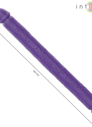 INTENSE - GUNTER DILDO DOPPELVIBRATOR 40 CM LILA FERNBEDIENUNG - Doppelpenetration