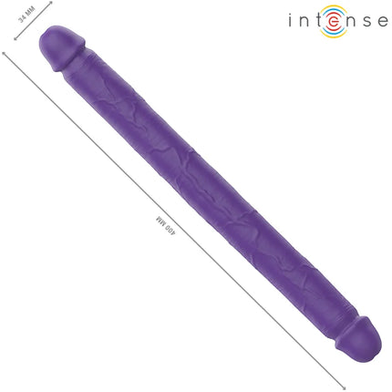 INTENSE - GUNTER DILDO DOPPELVIBRATOR 40 CM LILA FERNBEDIENUNG - Doppelpenetration