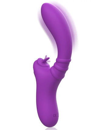 INTENSE - HARRY FLEXIBLER VIBRATOR MIT LILA ZUNGE