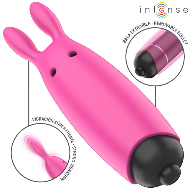INTENSE - HOPPER PINK VIBRIERENDES BULLET 8,3 X 2,4 CM - Vibrierende Kugeln