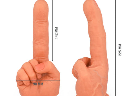 INTENSE - HUBERT G-SPOT STIMULATOR FLEXIBLE HAND 14,2 CM
