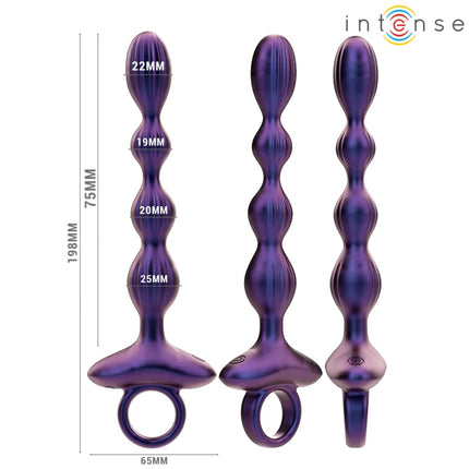 INTENSE - JACKIE VIBRIERENDER ANALSTECKER MODELL 1 MIT FERNBEDIENUNG - Analplug