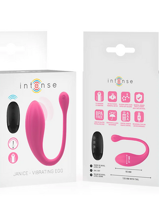 INTENSE - JANICE U VIBRATOR | DOPPELSTIMULATION | 10 MODI - Paar-Vibrator