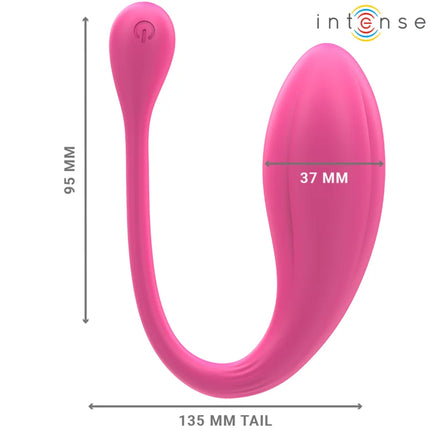 INTENSE - JANICE U VIBRATOR | DOPPELSTIMULATION | 10 MODI - Paar-Vibrator