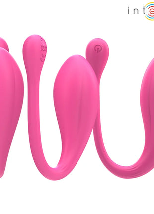 INTENSE - JANICE U VIBRATOR | DOPPELSTIMULATION | 10 MODI - Paar-Vibrator