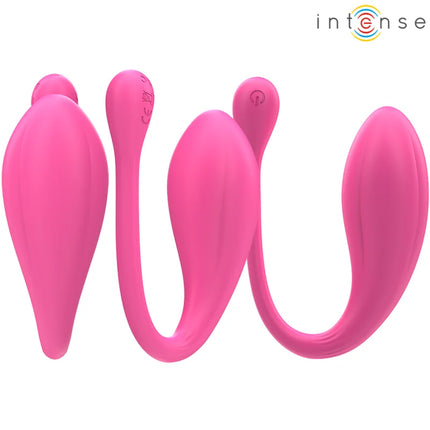 INTENSE - JANICE U VIBRATOR | DOPPELSTIMULATION | 10 MODI - Paar-Vibrator