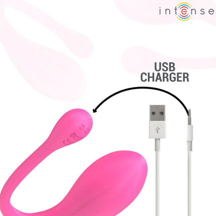 INTENSE - JANICE U VIBRATOR | DOPPELSTIMULATION | 10 MODI - Paar-Vibrator