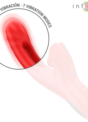 INTENSE - JESSICA MULTIFUNKTIONSVIBRATOR KLITORISSTIMULATION 24,8 CM ROT