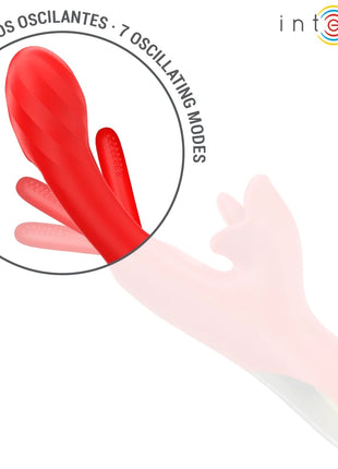 INTENSE - JESSICA MULTIFUNKTIONSVIBRATOR KLITORISSTIMULATION 24,8 CM ROT