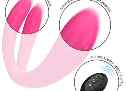 INTENSE - JULIA DOPPELVIBRATOR-KLEMMENSTIMULATOR MIT FERNBEDIENUNG