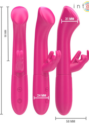 INTENSE - JULIETA RABBIT VIBRATOR 18,6 CM 10 VIBRATIONEN ROSA