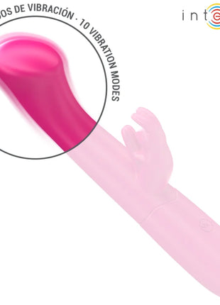 INTENSE - JULIETA RABBIT VIBRATOR 18,6 CM 10 VIBRATIONEN ROSA