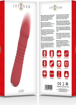INTENSE - JUNI UP & DOWN 10 ROTE VIBRATIONEN - G-Punkt-Vibrator