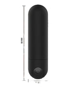 INTENSE – Karen Mini-Bullet-Vibrator wiederaufladbar - Black - Mini-Vibratoren