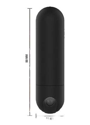 INTENSE – Karen Mini-Bullet-Vibrator wiederaufladbar - Black - Mini-Vibratoren