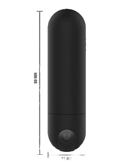 INTENSE – Karen Mini-Bullet-Vibrator wiederaufladbar - Black - Mini-Vibratoren